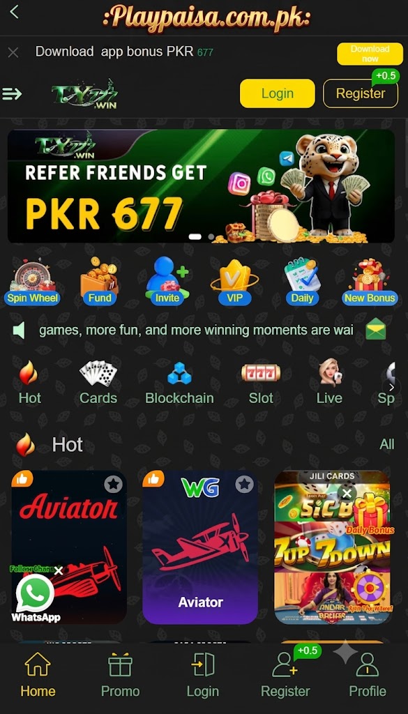 TY777 Game New Earning App for Android 2026